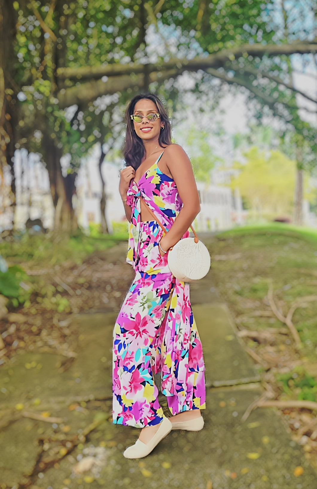 Flower Power Co-ord Set Baysiclove Resortwear Flower Power Co-ord Set Baysiclove Resortwear